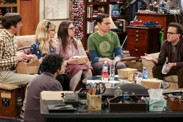 A still from The Big Bang Theory