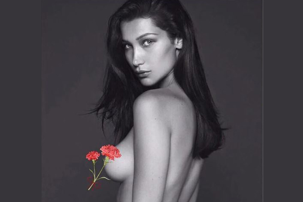 Bella Hadid a part of Free The Nipple campaign