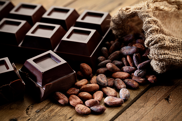 Cacao or Dark chocolate- food to clear your skin
