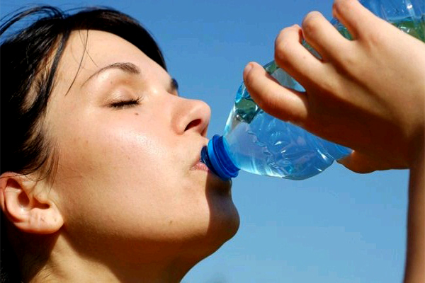 Drink Plenty of Water for a clear skin