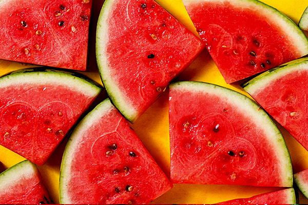 Watermelon is a great food to clear your skin