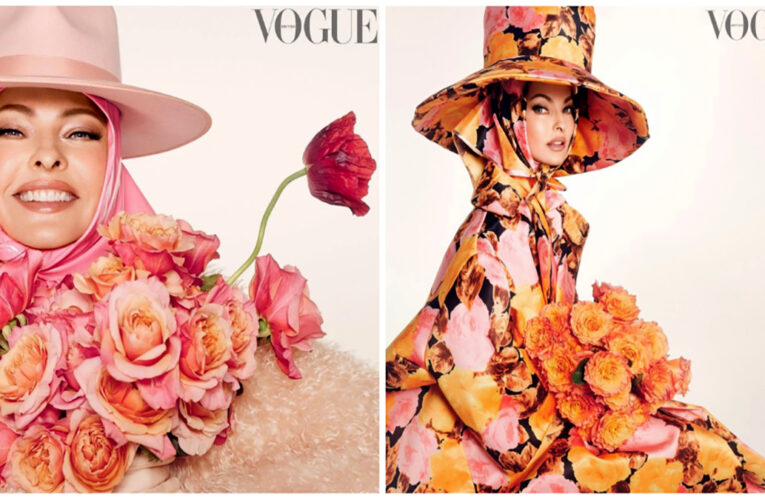 Linda Evangelista British Vogue Cover