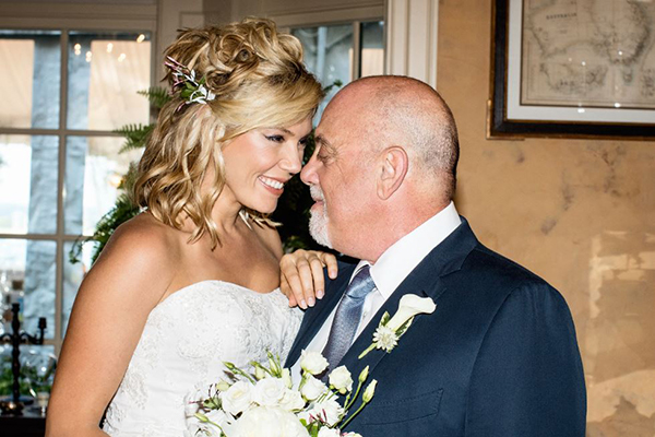 Alexis Broderick and Billy Joel's Wedding