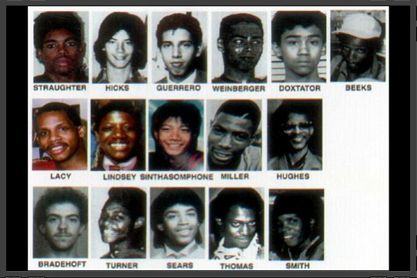 Victims of the serial killer