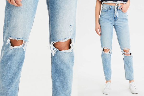 Great Quality Makes American Eagle Mom Jeans A Joy To Wear