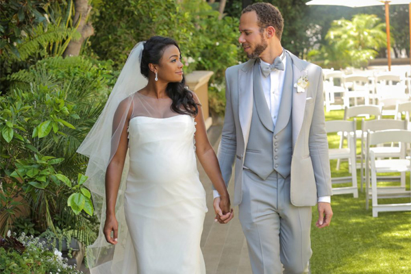 Tatyana Ali and Vaughn Rasberry Had A Private Caribbean Flavored Wedding 