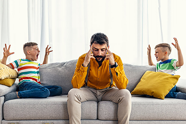 New dads dealing with parental anxiety and burnout