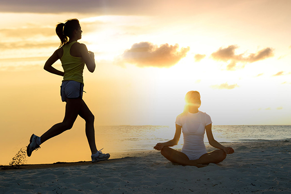 Meditation and exercise has the ability to help manage stress, parental anxiety and burnout